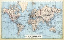 World Map, Orange County 1877